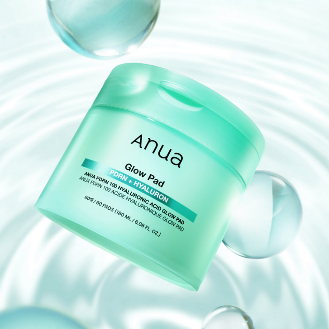 ANUA PDRN 100 Hyaluronic Acid Glow Pad 60 Pads