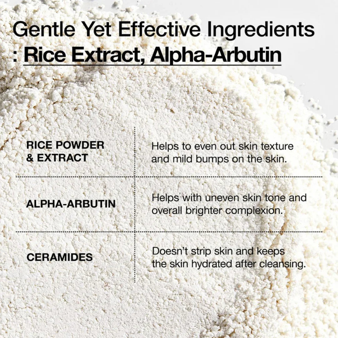 Anua Rice Enzyme Brightening Cleansing Powder 40g