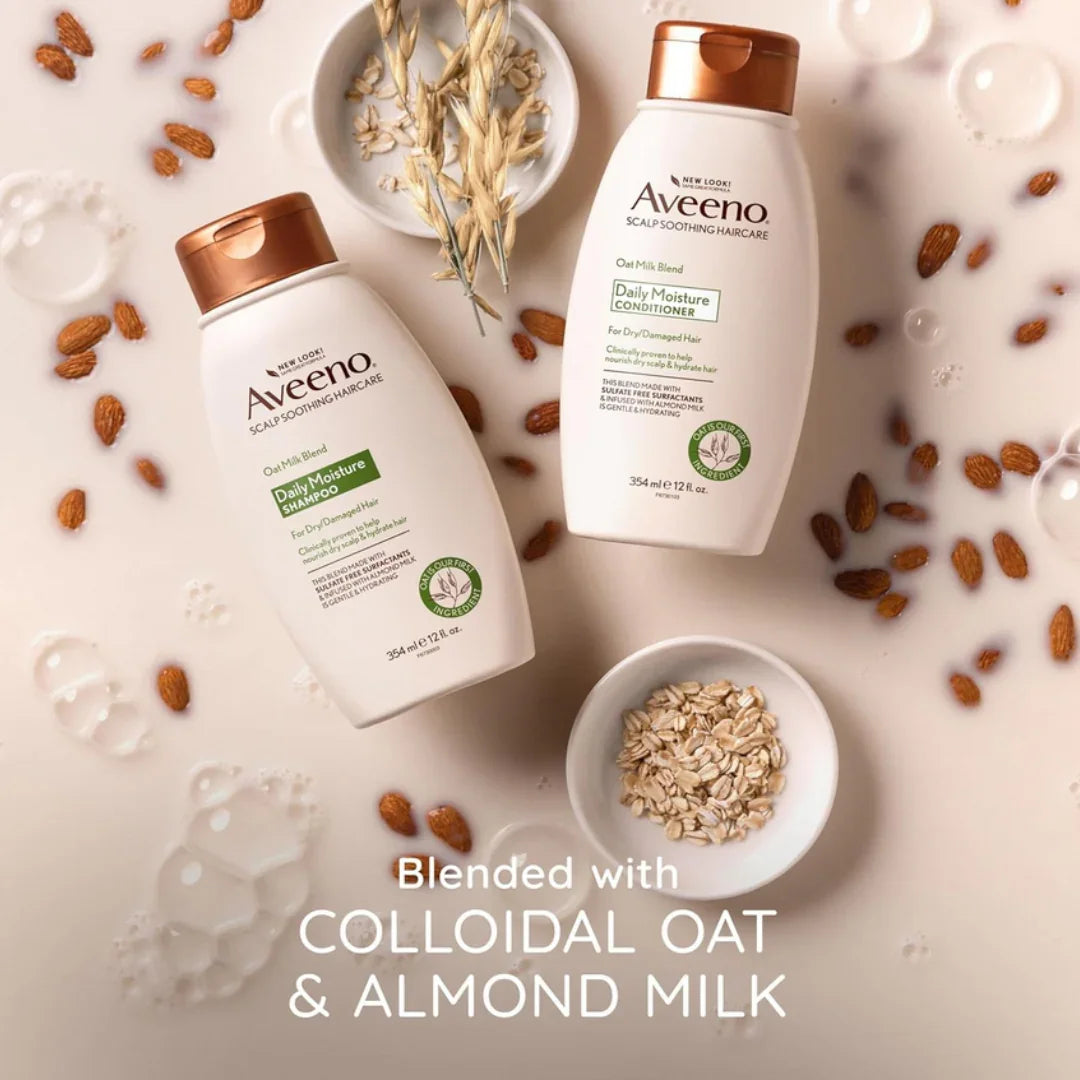 Aveeno Farm-Fresh Oat Milk Sulfate-Free Shampoo 354ml