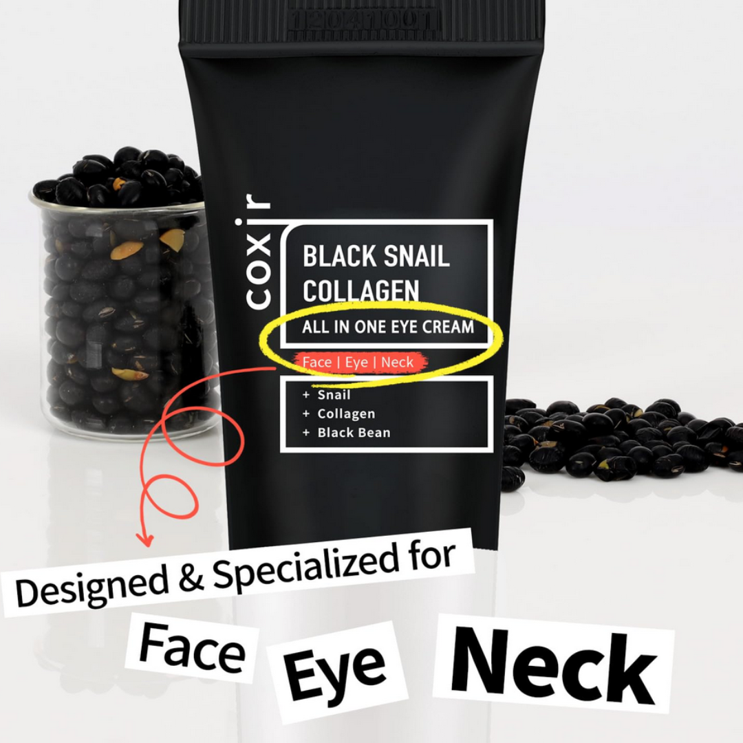 Coxir Black Snail Collagen All In One Eye Cream 30ml