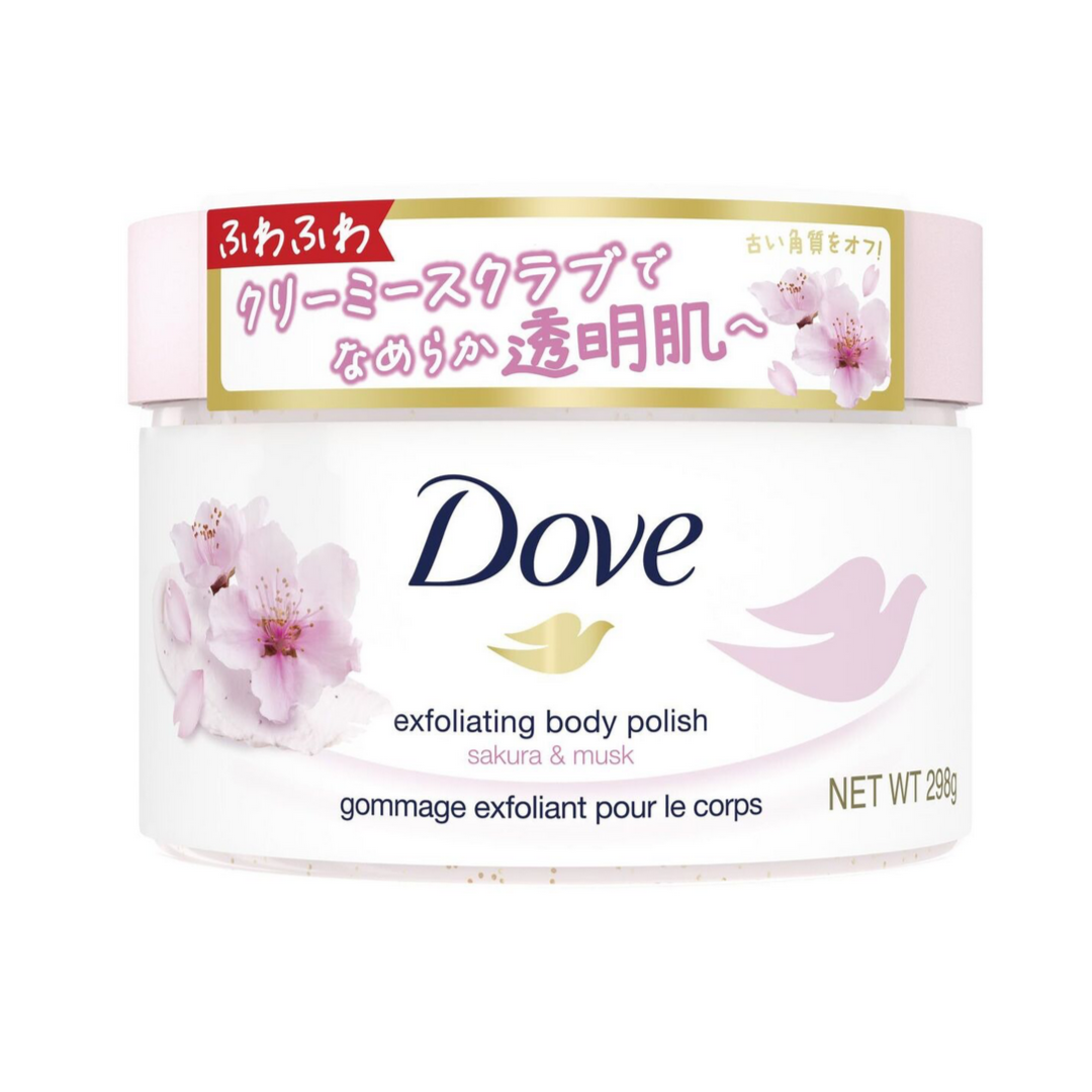 Dove Japan Exfoliating Body Polish Sakura & Musk 298g