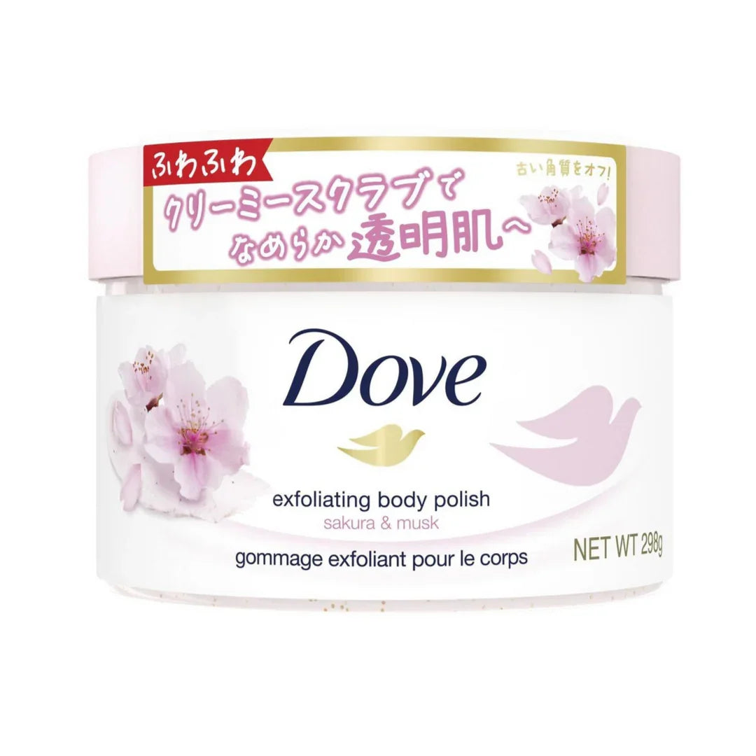 Dove Japan Exfoliating Body Polish Sakura & Musk 298g