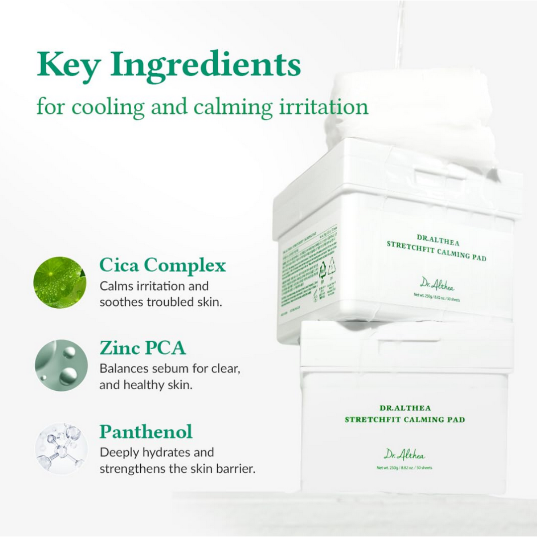 Dr.Althea StretchFit Calming Pad 50 Pads