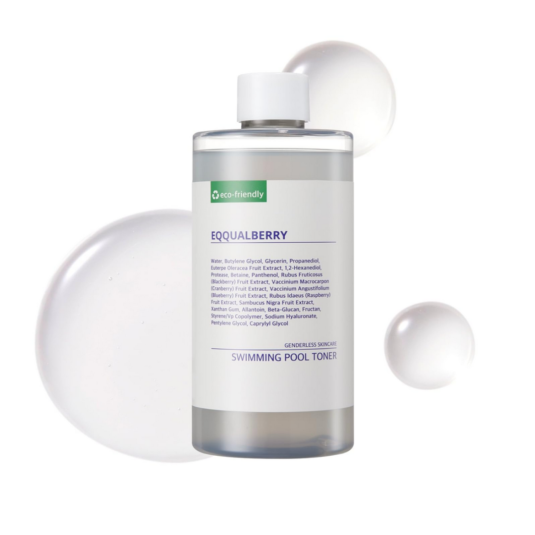 EQQUALBERRY Swimming Pool Daily Facial Toner 300ml