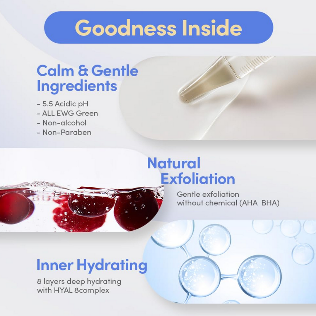 EQQUALBERRY Swimming Pool Daily Facial Toner 300ml