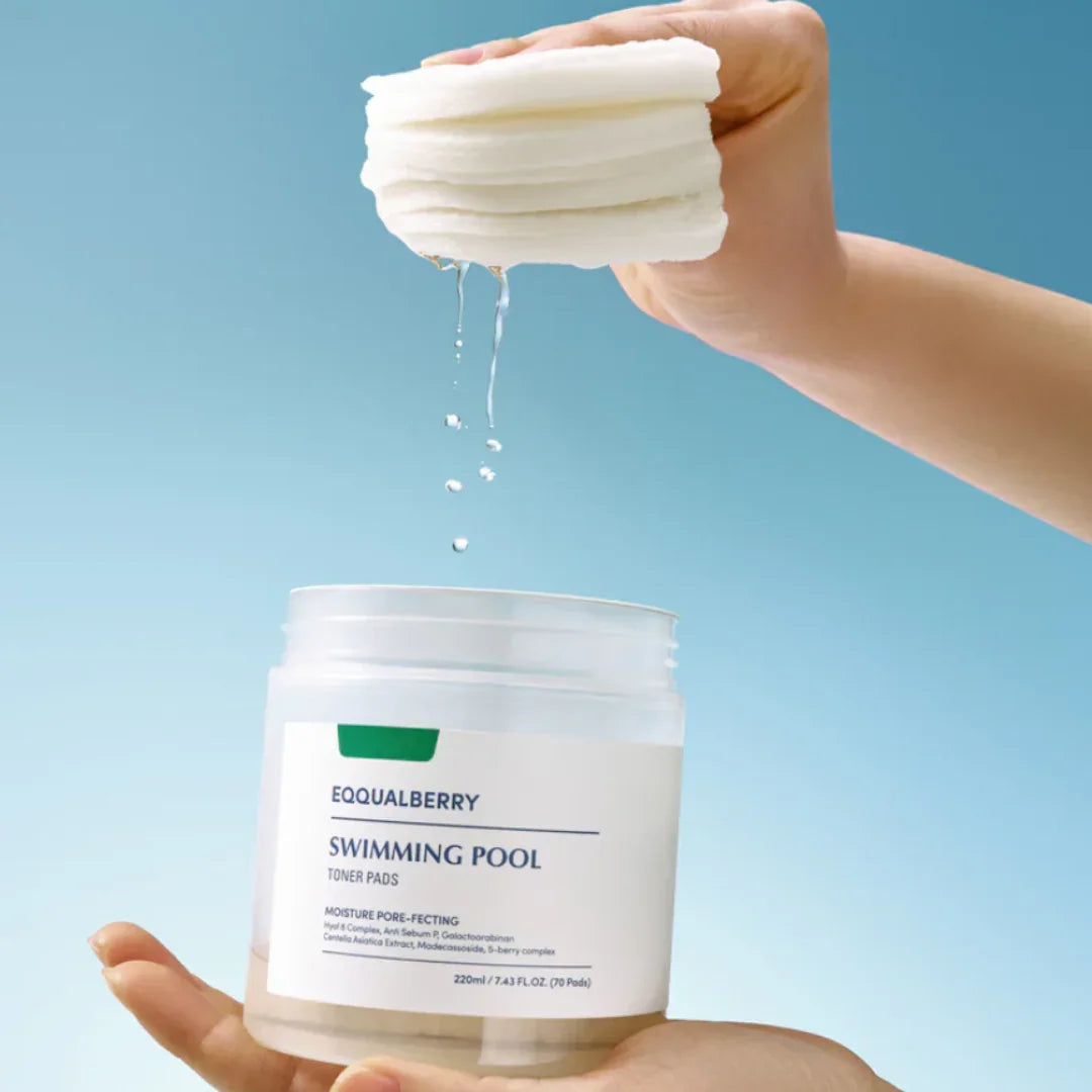 EQQUALBERRY Swimming Pool Toner Pads 70 Pads