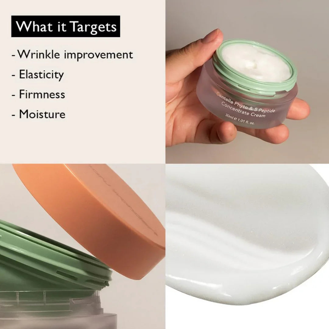 Haruharu WONDER Centella Phyto & 5 Peptide Concentrate Cream 30ml