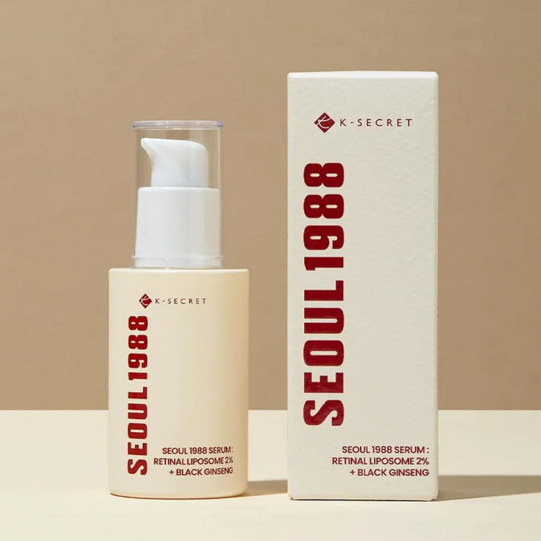 KSECRET SEOUL 1988 Serum : Retinal Liposome 2% + Black Ginseng 30ml