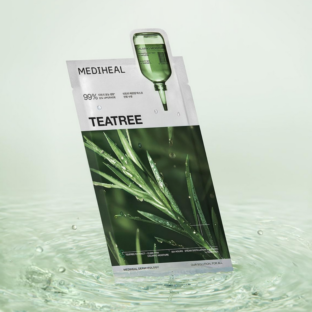MEDIHEAL Tea Tree Essential Mask Sheet Calming Moisture 1 Pc