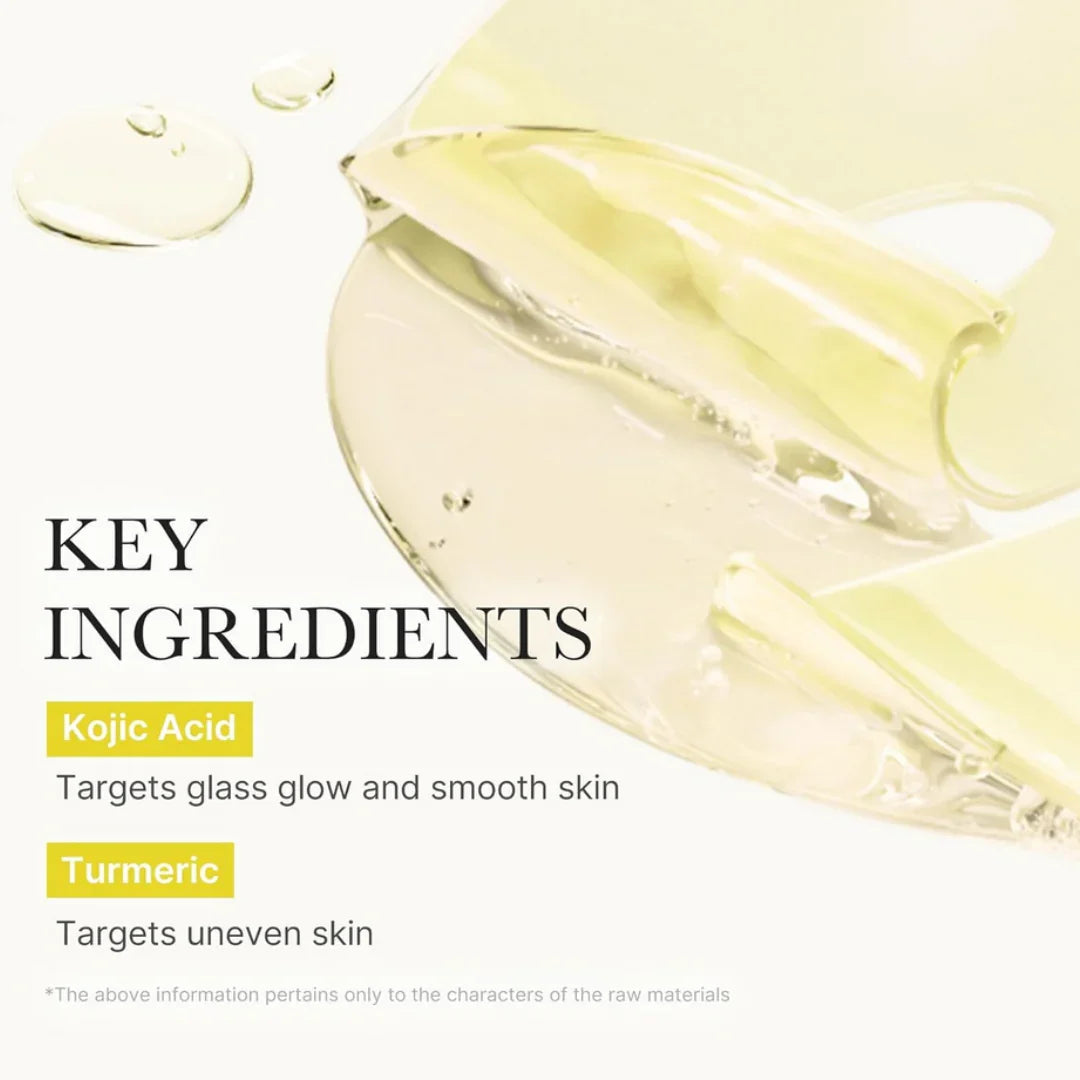 Medicube Kojic Acid Turmeric Gold Jelly Gel Mask 4Pcs