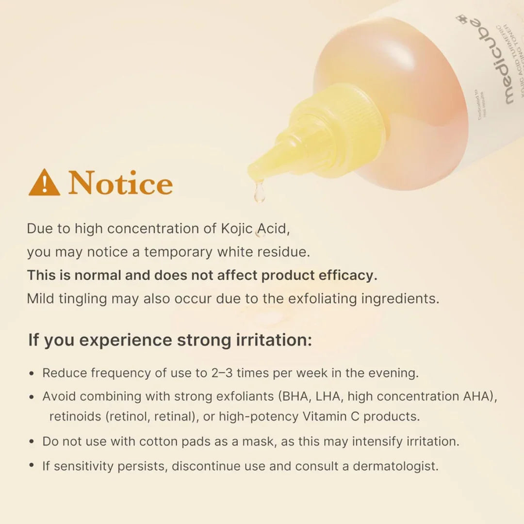 Medicube Kojic Acid Turmeric Toner 250ml