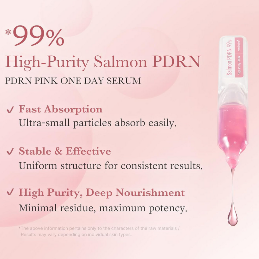 Medicube PDRN Pink One Day Serum Set 1.5ml X 10 Pcs