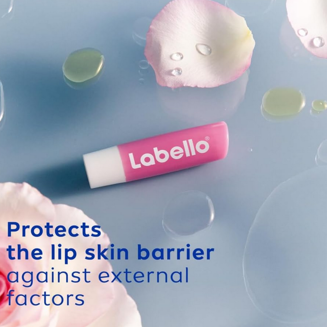 NIVEA Labello Moisture Lip Balm Soft Rose 4.8g