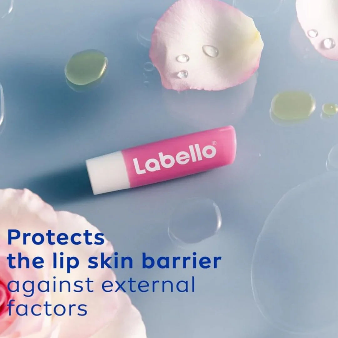 NIVEA Labello Moisture Lip Balm Soft Rose 4.8g