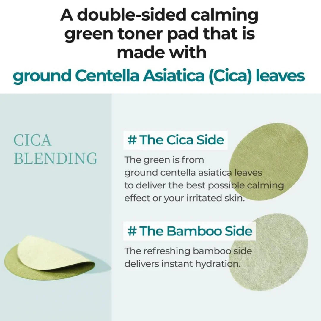 Numbuzin No.1 Centella Re-Leaf Green Toner Pad 70 Pads