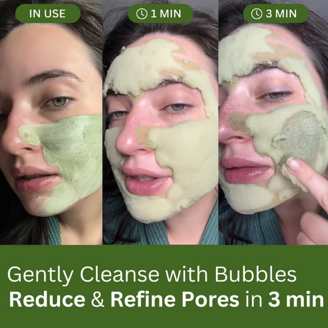 P.CALM Holy Basil Bubble Deep Mask 90g