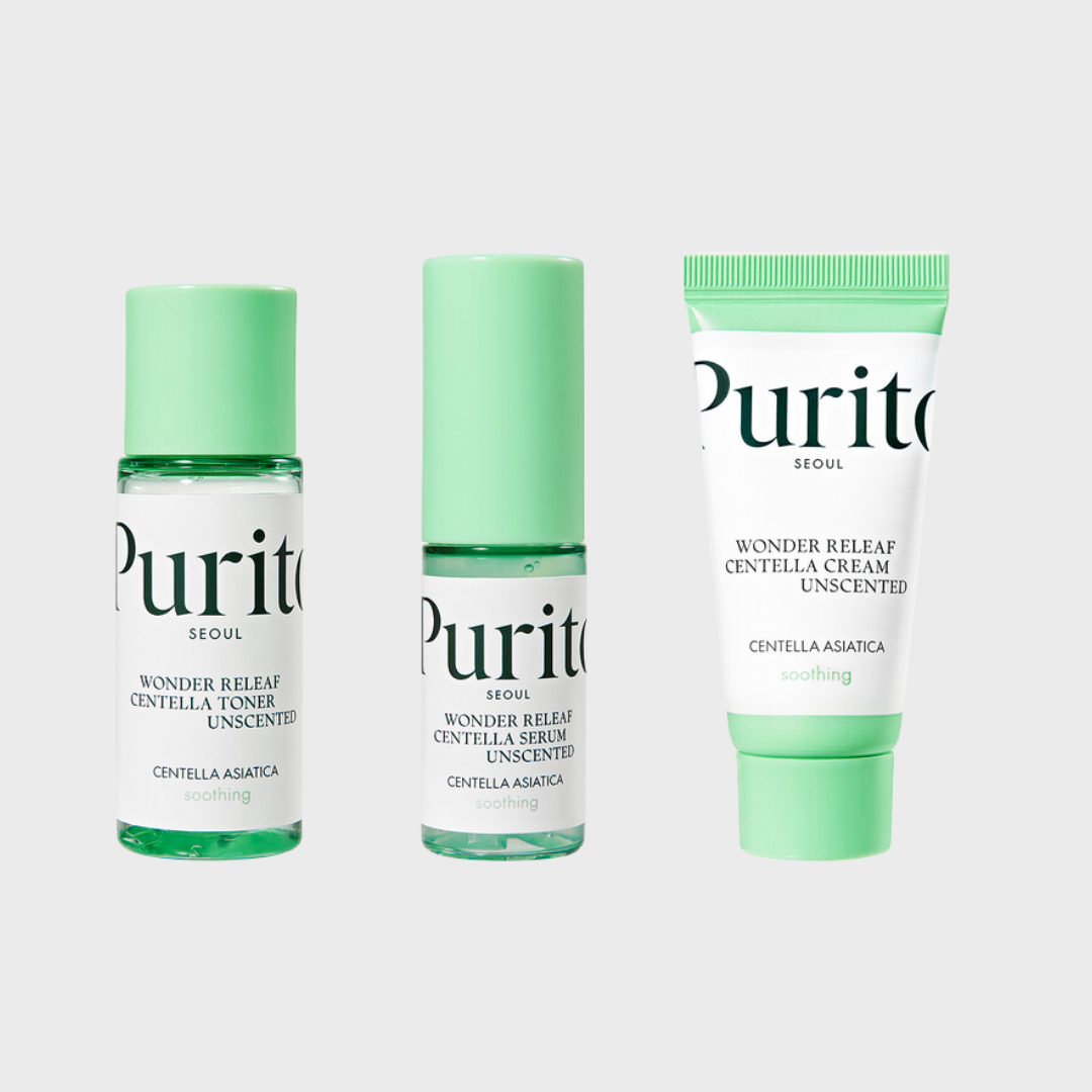 Purito SEOUL Wonder Releaf Centella Mini Kit Unscented