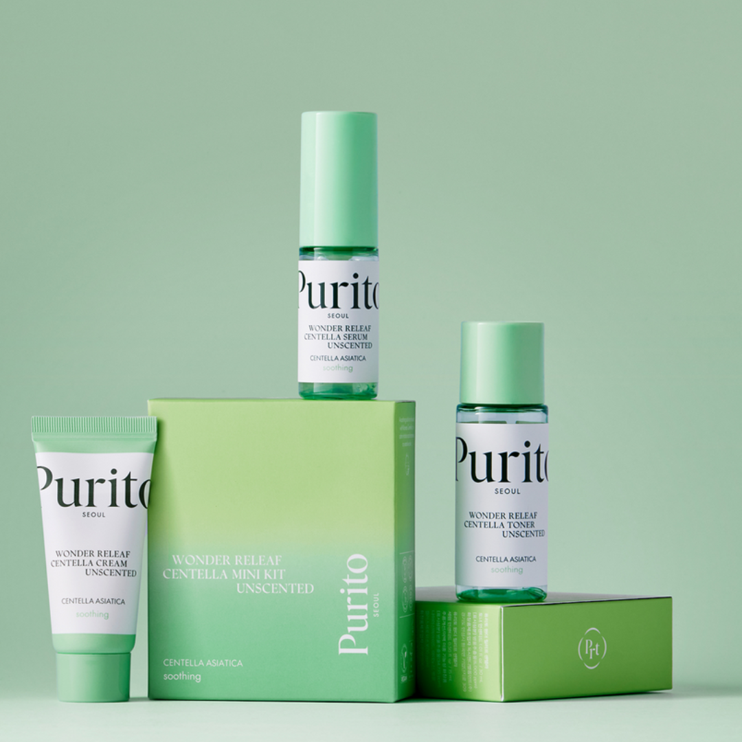 Purito SEOUL Wonder Releaf Centella Mini Kit Unscented