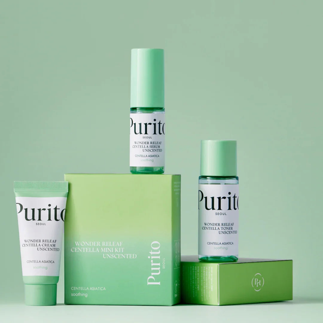 Purito SEOUL Wonder Releaf Centella Mini Kit Unscented