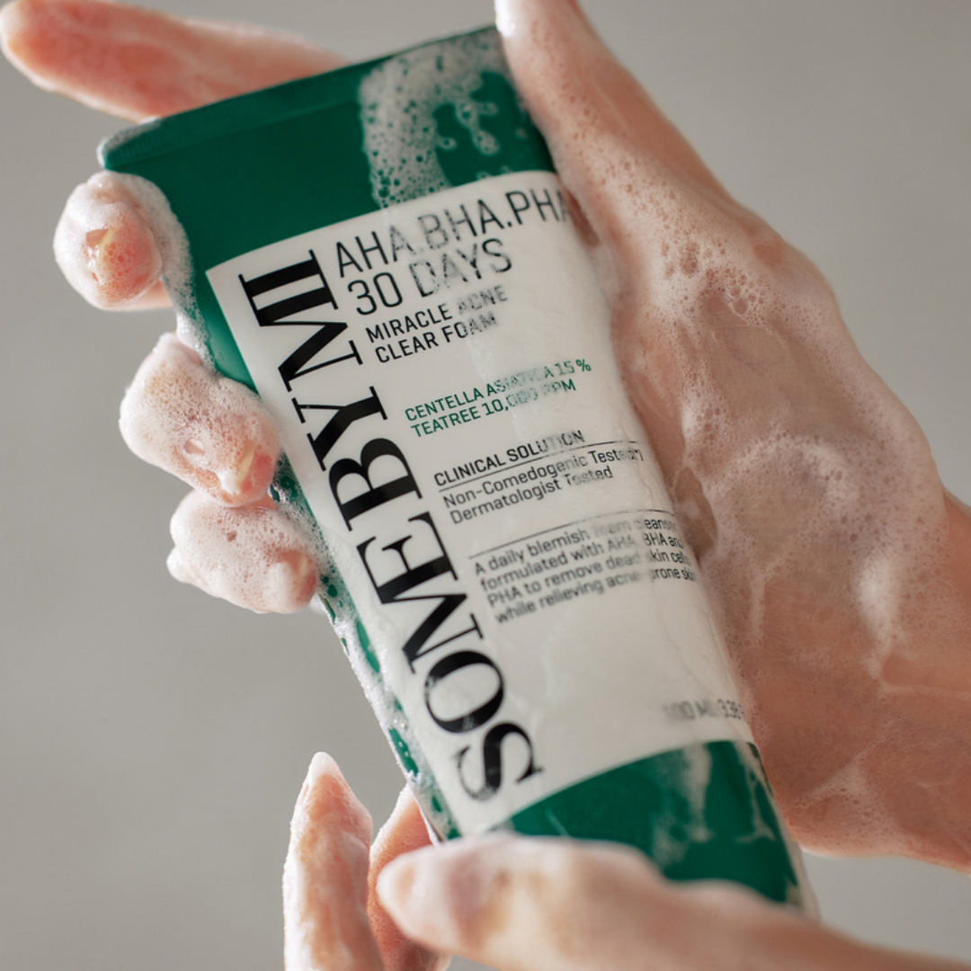 SOME BY MI AHA BHA PHA 30 Days Miracle Acne Clear Foam 100ml