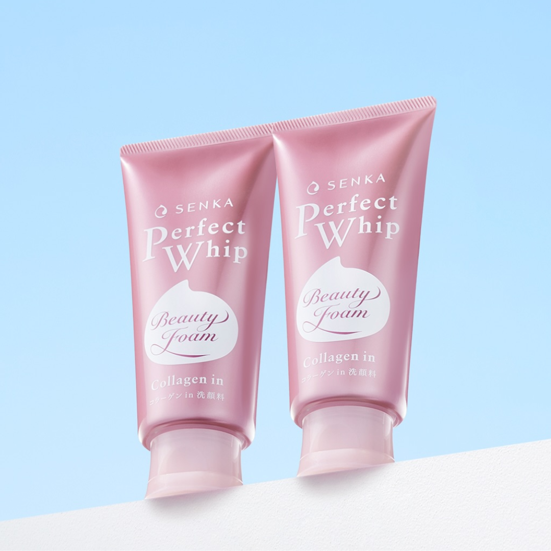 Shiseido Senka Perfect Whip Berry Bright Beauty Face Foam 100g