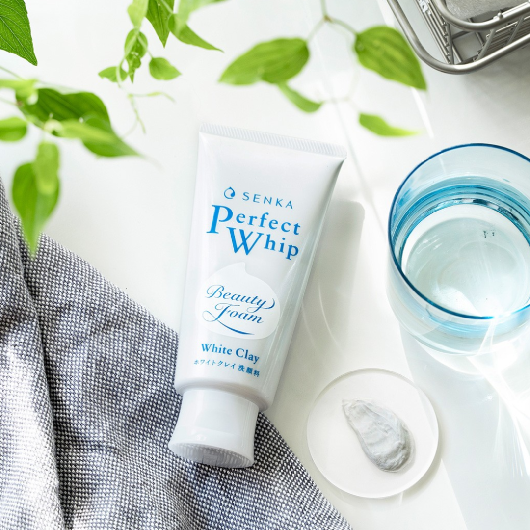 Shiseido Senka Perfect Whip White Clay Beauty Face Foam 120g