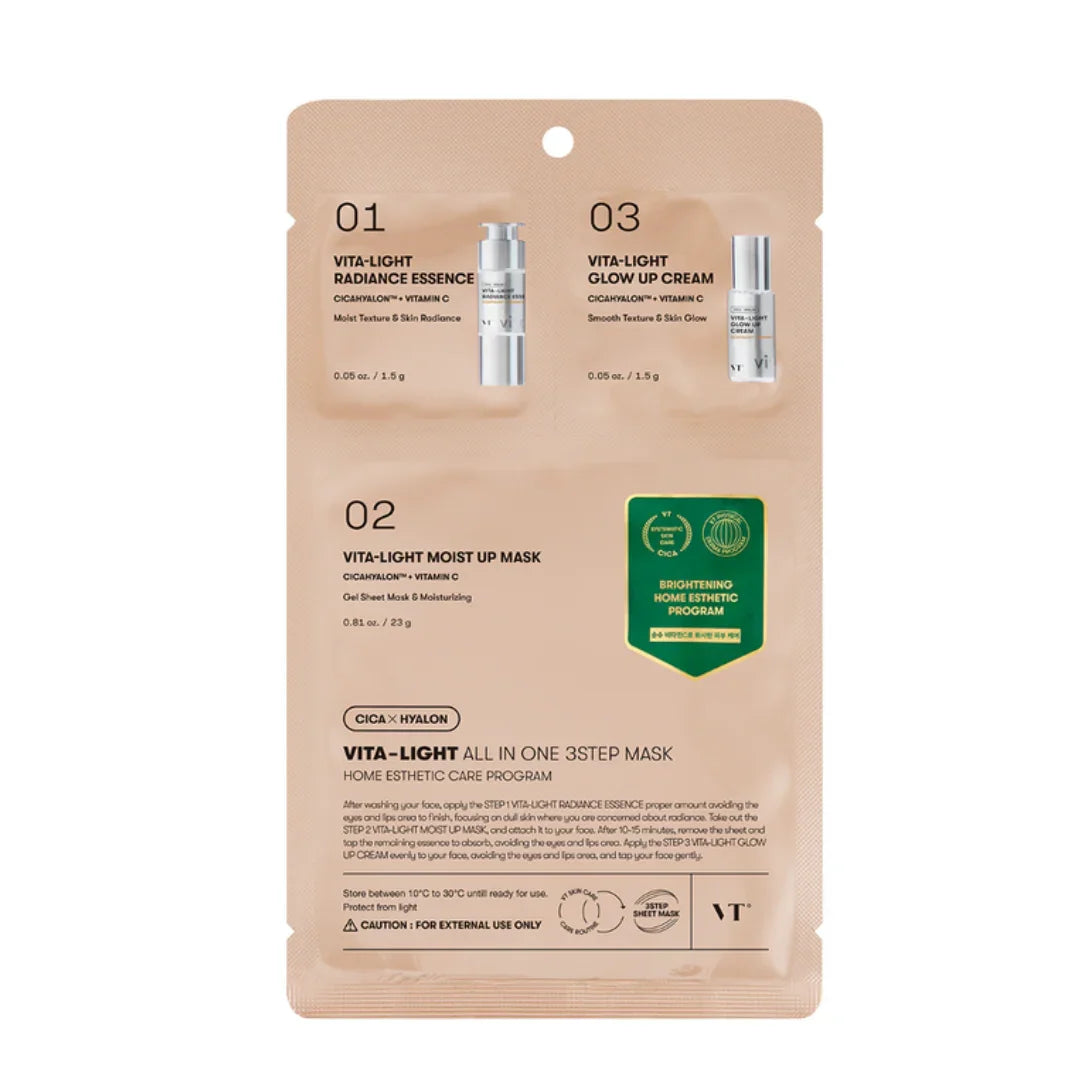 VT Vita-Light All In One 3step Mask 1 Mask