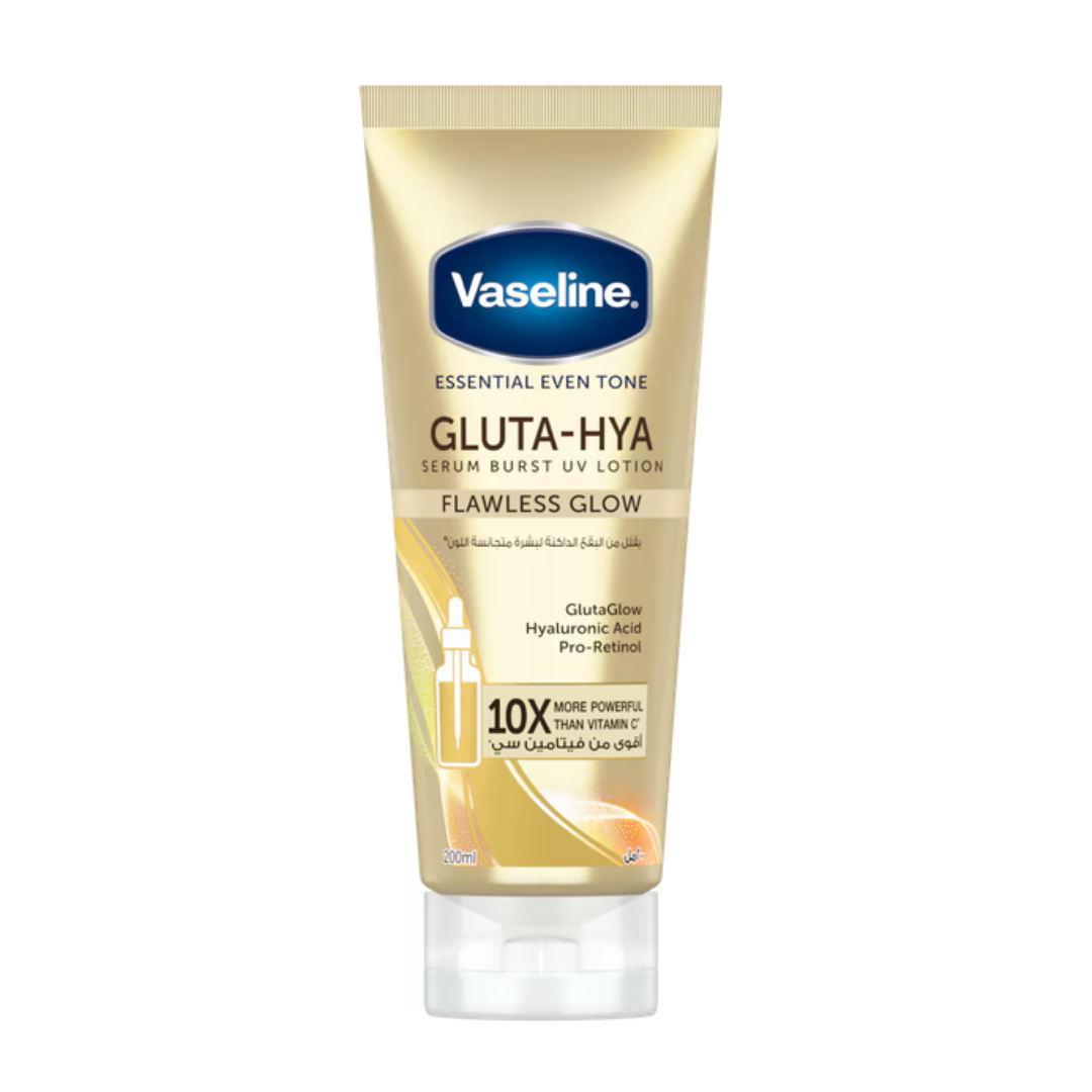 Vaseline Healthy Bright Gluta-Hya Serum Burst Lotion Flawless Bright Regular 200ml