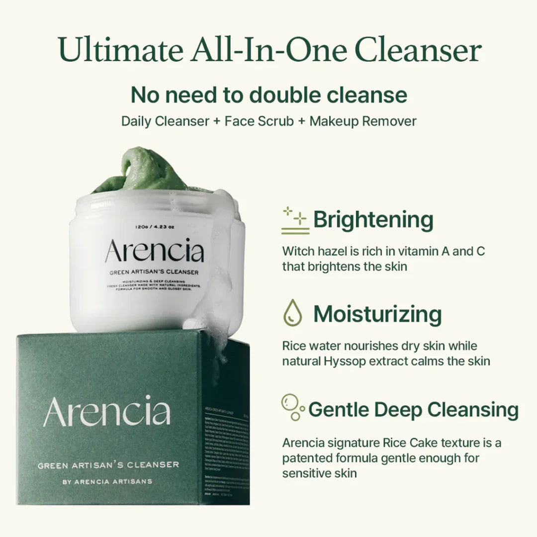 ArenciaArencia Fresh Green Cleanser 120gMood Arabia8809562190981