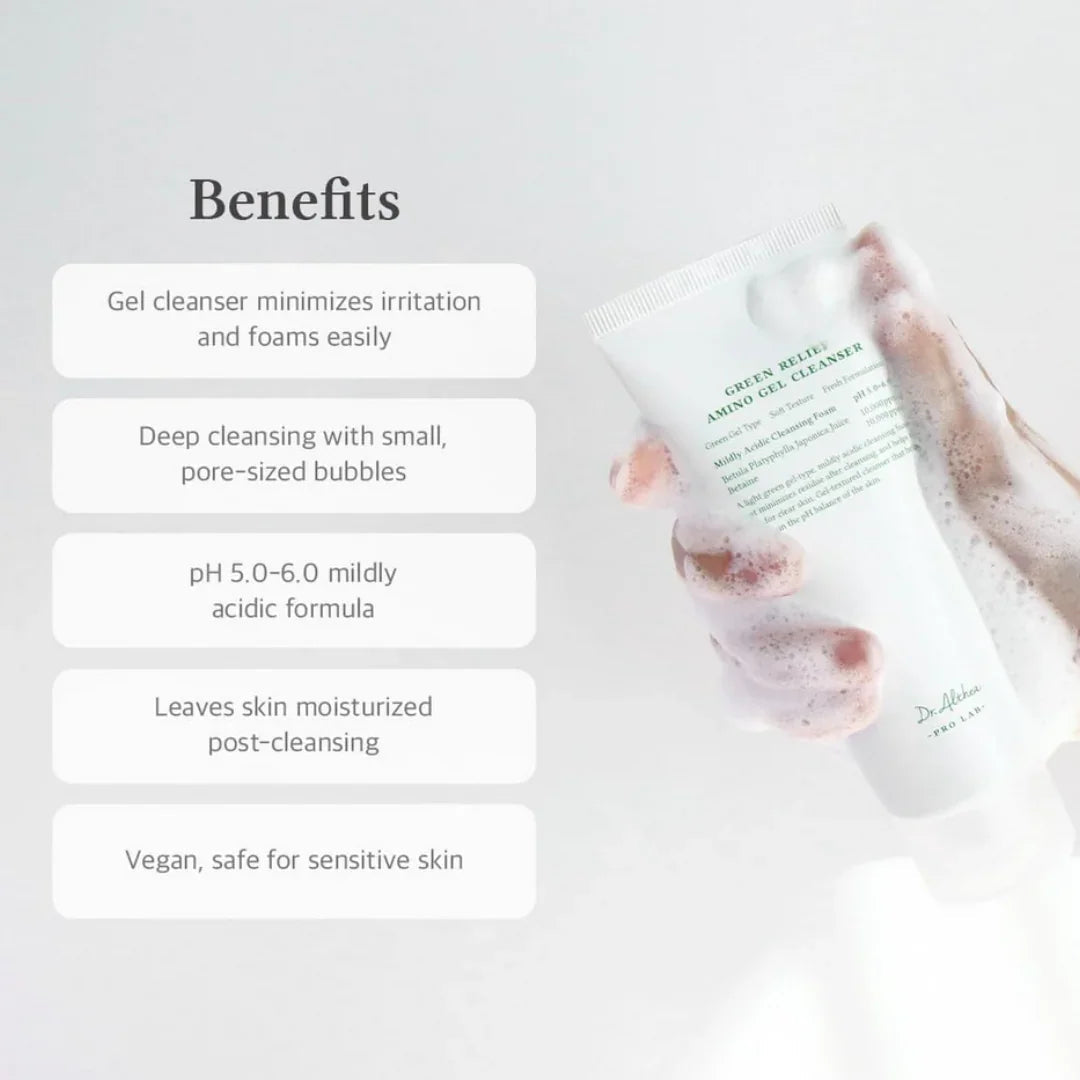 Dr. AltheaDr.Althea Green Relief Amino Gel Cleanser 100mlMood Arabia