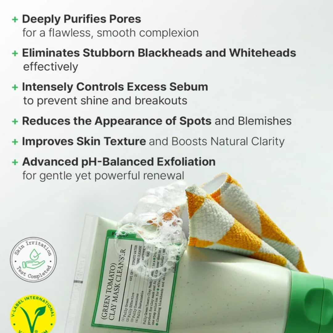 FULLYFULLY Green Tomato Clay Mask Cleanser 120mlMood Arabia8809567707207