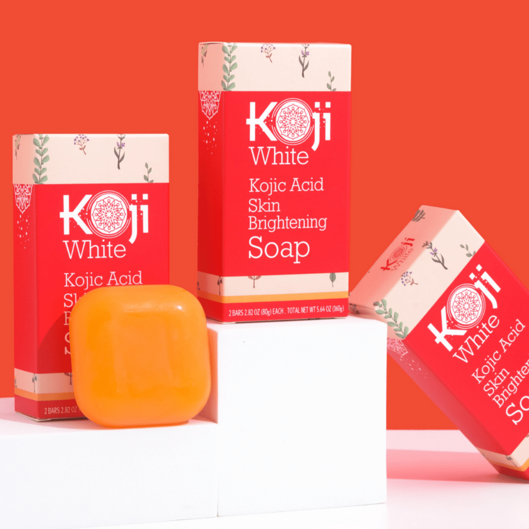 Koji WhiteKoji White Kojic Acid Skin Brightening Soap 2 X 80gMood Arabia