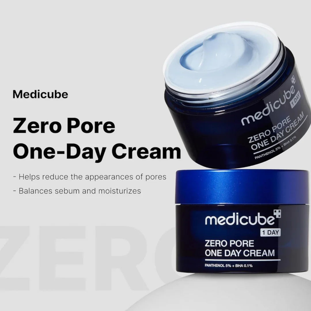 MedicubeMedicube Zero Pore One Day Cream 50mlMood Arabia 8800240567354