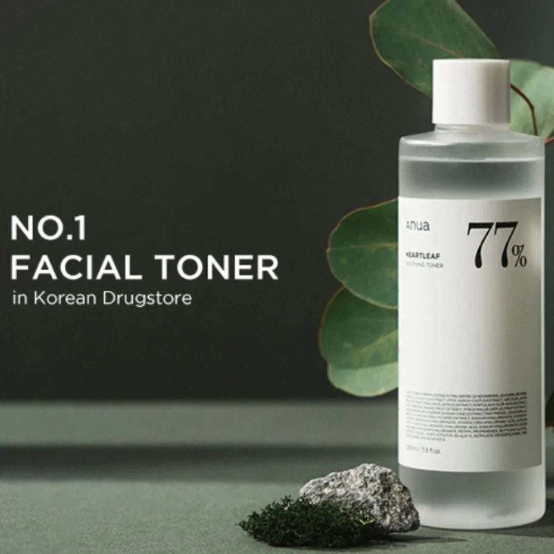 ANUAHEARTLEAF 77% SOOTHING TONER 40mlMood ArabiaIherb