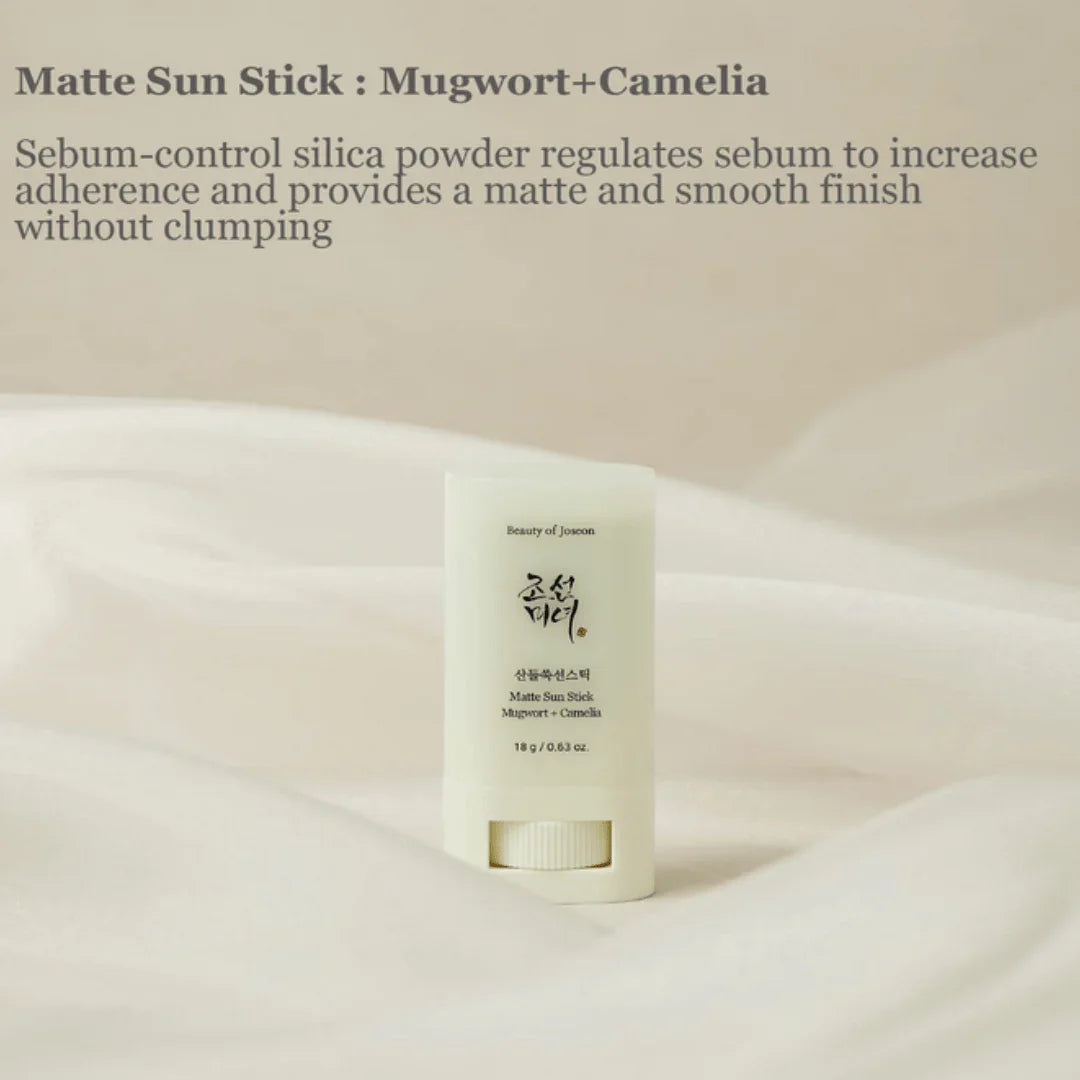 Beauty of JoseonBeauty of Joseon - Matte sun stick : Mugwort + Camilia 18gMood ArabiaIherb