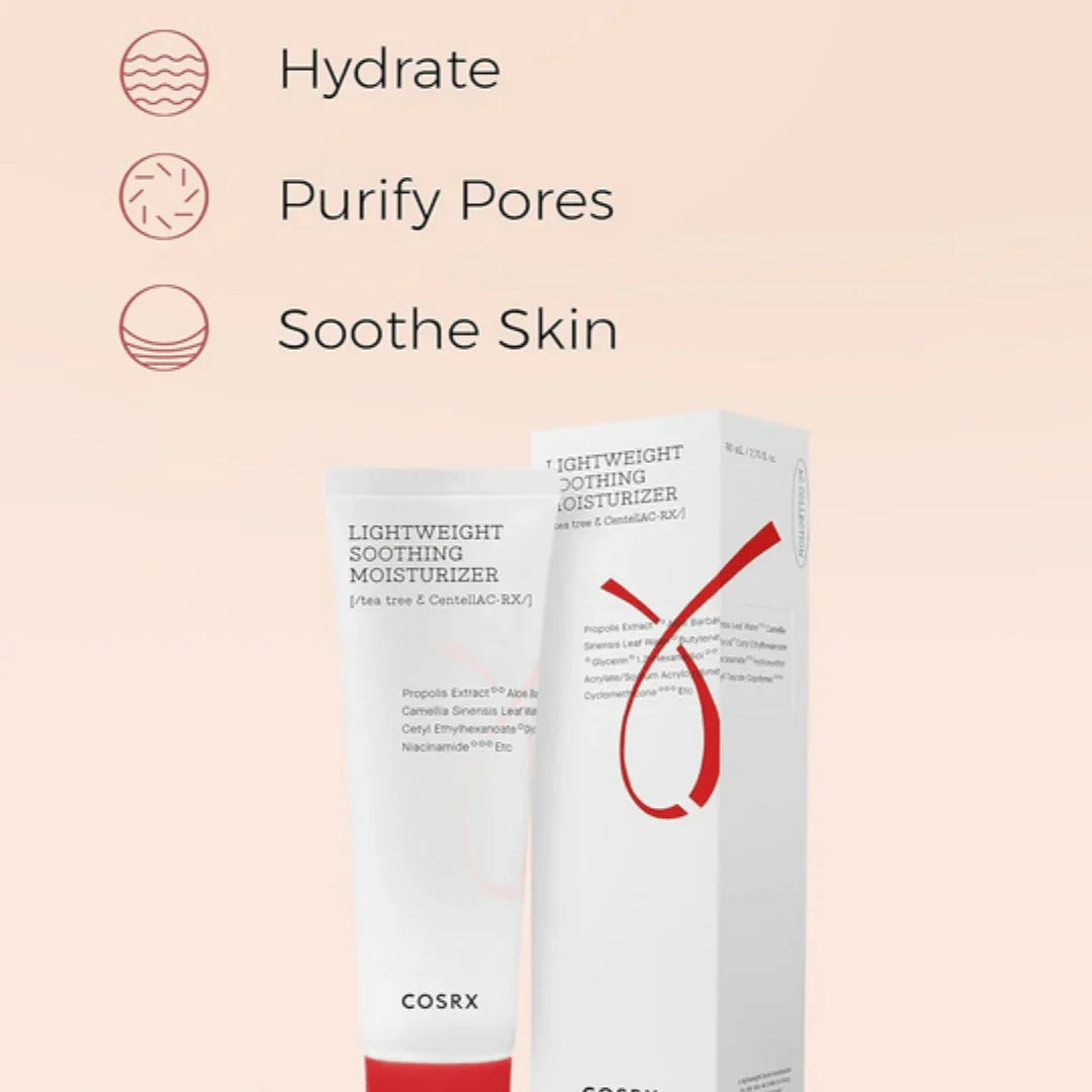CosrxAC Collection Lightweight Soothing Moisturizer 80gMood ArabiaIherb