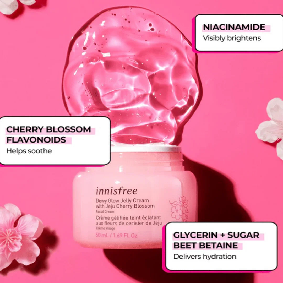 InnisfreeJeju Cherry Blossom Jelly Cream 50mlMood Arabia8809707277300