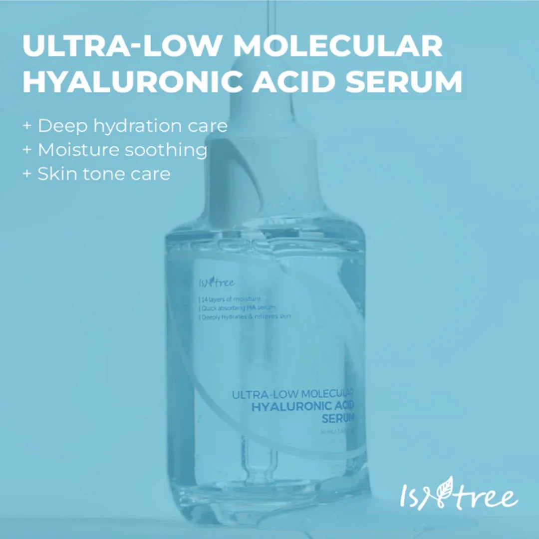 IsntreeISNTREE Ultra-low Molecular Hyaluronic acid Serum 50mlMood Arabia8809800940644