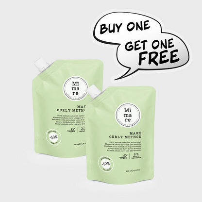 [Buy 1 Get 1 Free]  Mimare Curly Method Mask 200ml