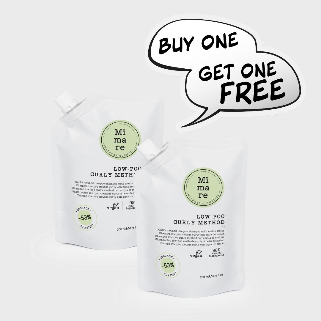 [Buy 1 Get 1 Free]   Mimare Curly Method Low-Poo Shampoo for Curly Hair 200ml