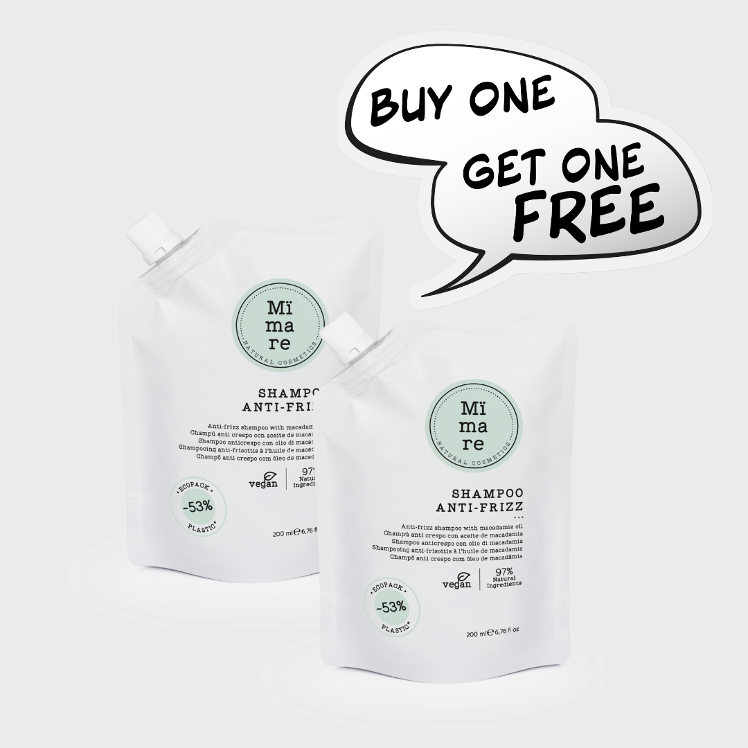 [Buy 1 Get 1 Free]  Mimare Anti-Frizz Shampoo smoothing with machadamia oil 200ml