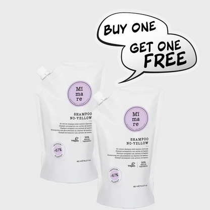 [Buy 1 Get 1 Free]  Mimare No-Yellow Shampoo 480ml