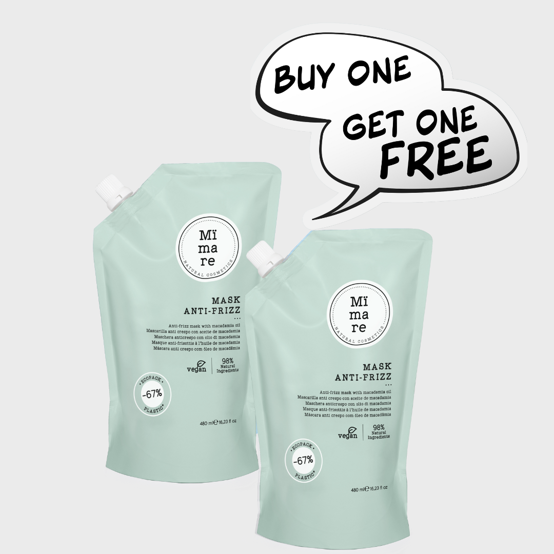 [Buy 1 Get 1 Free]  Mimare Anti-Frizz Mask 480ml