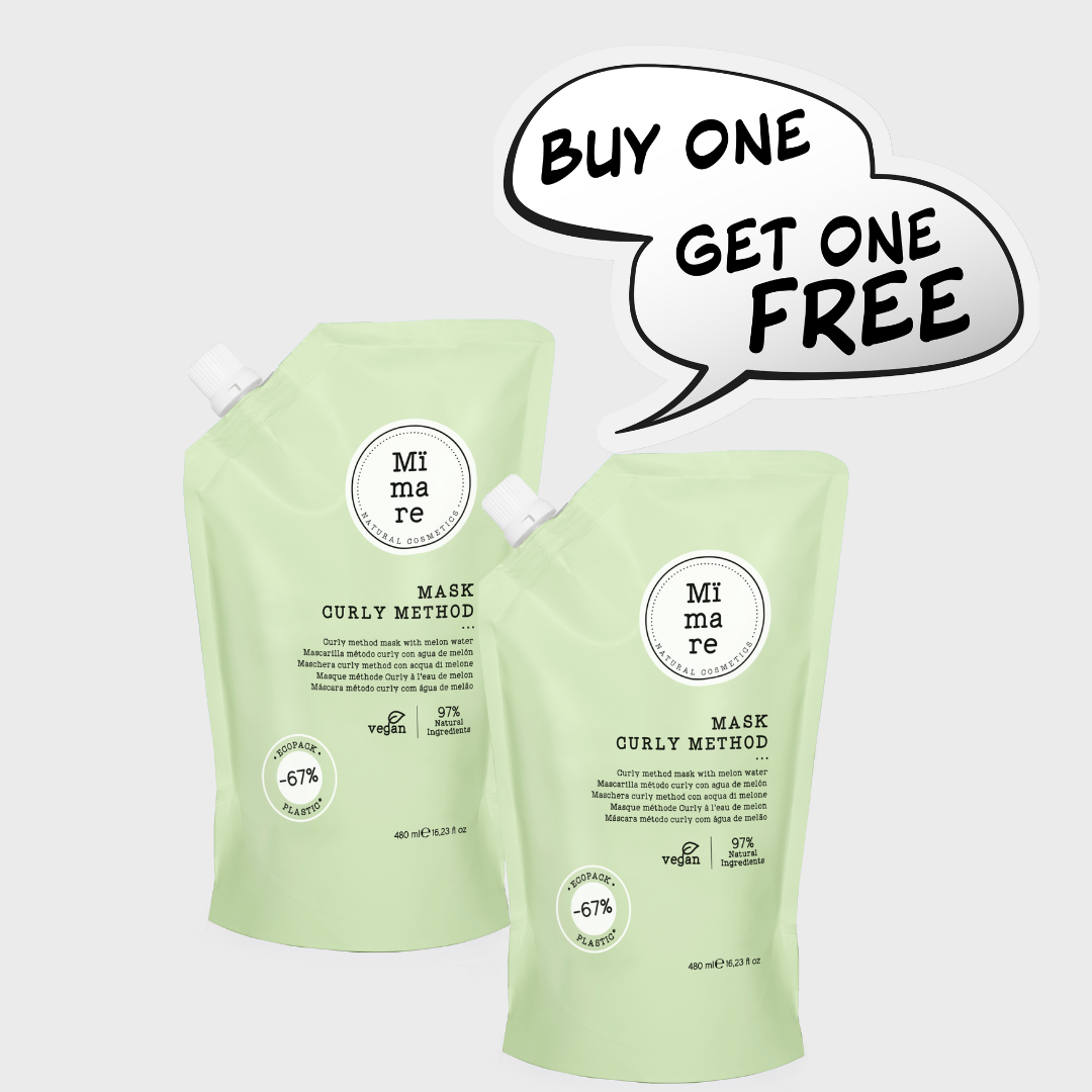 [Buy 1 Get 1 Free]   Mimare Curly Method Mask 480ml