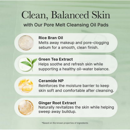 ARENCIA Pore Melt Cleansing Oil Pad 50ea