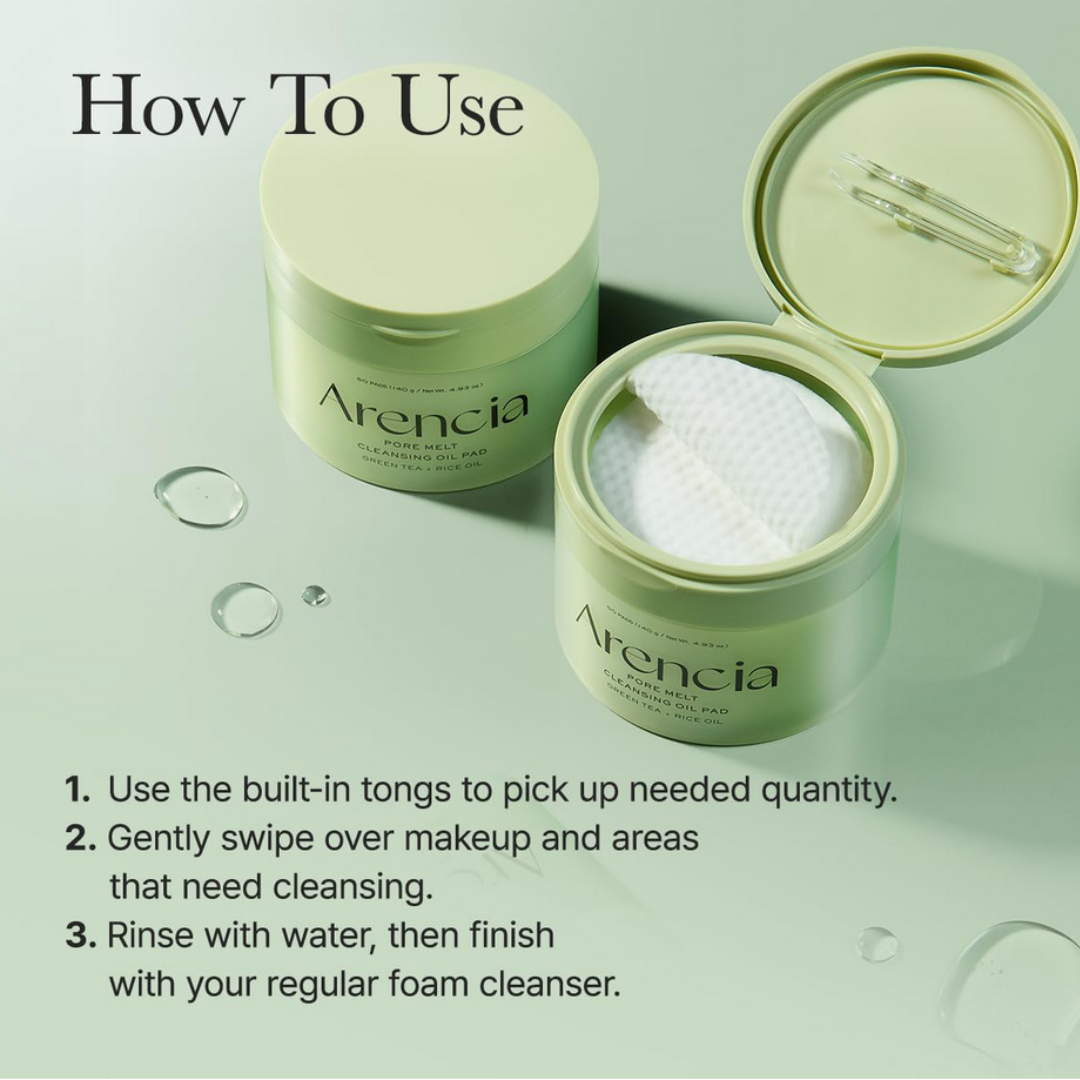 ARENCIA Pore Melt Cleansing Oil Pad 50ea