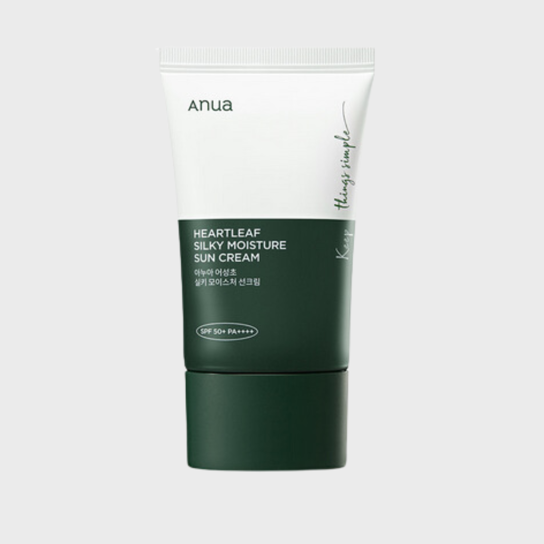 Anua Heartleaf Silky Moisture Sun Cream 50ml