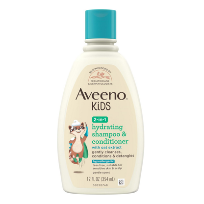 Aveeno Kids 2 in 1 Hydrating Shampoo &amp; Conditioner 354ml