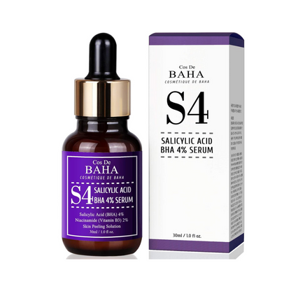 Cos De BAHA S4 Salicylic Acid BHA 4% Serum 30ml