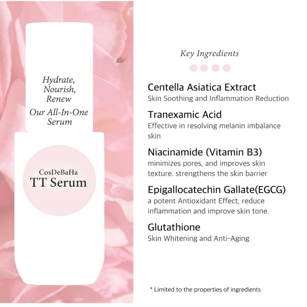 Cos De BAHA  TT Tranexamic Acid 10 Serum 30ml
